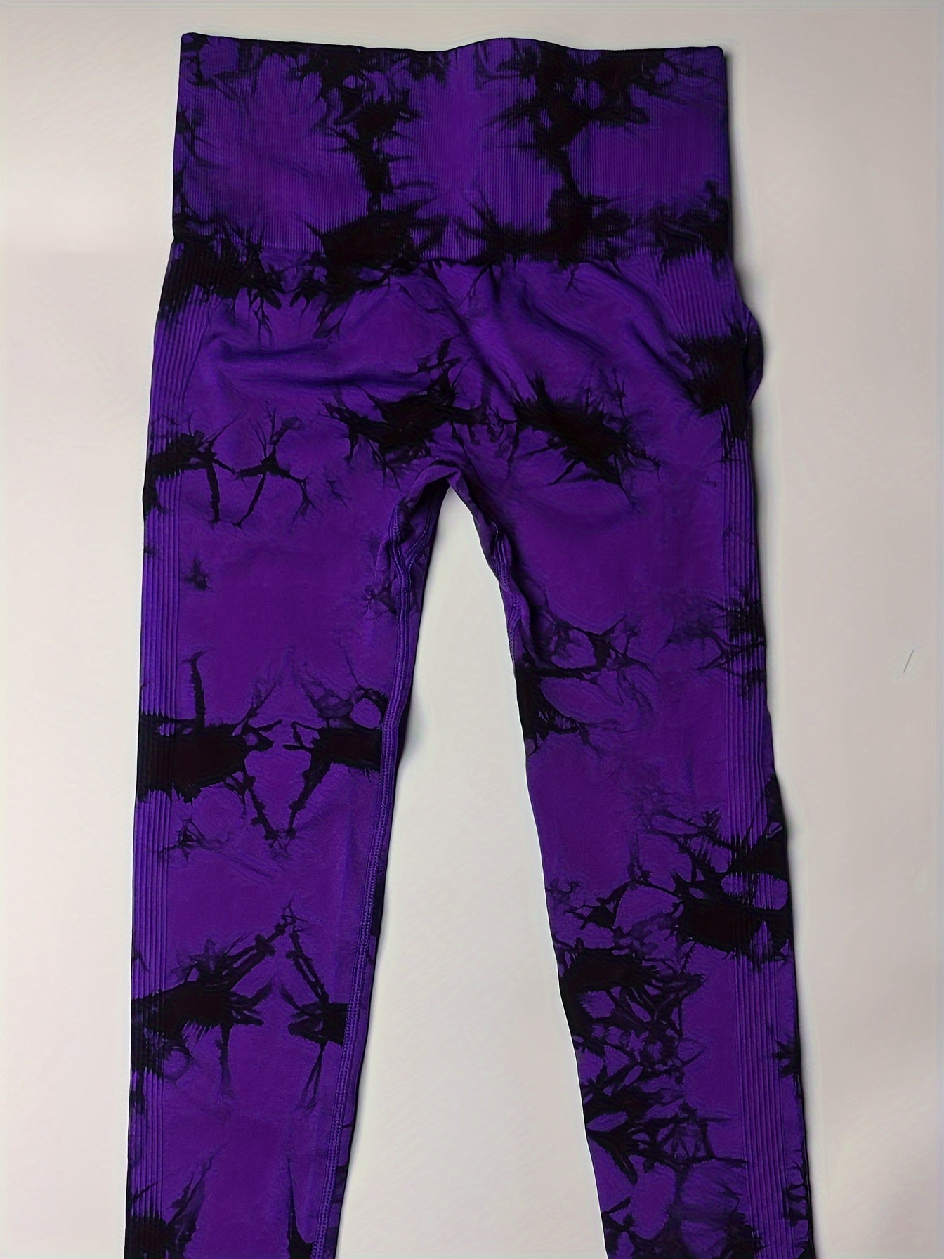 High Stretch Tie-Dye Seamless Tummy Control Gym Leggings for Yoga