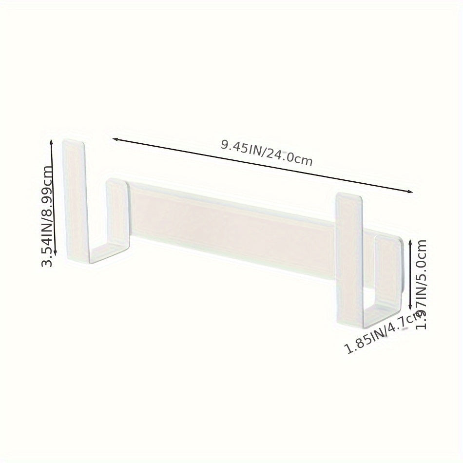 Organizador de rejilla para tapas de macetas perforadas para almacenamiento en cocina, negro, 1 pieza