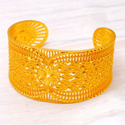 Zinc Alloy Phoenix Bangle Adjustable Wide Cuff Bracelet for Women Jewelry
