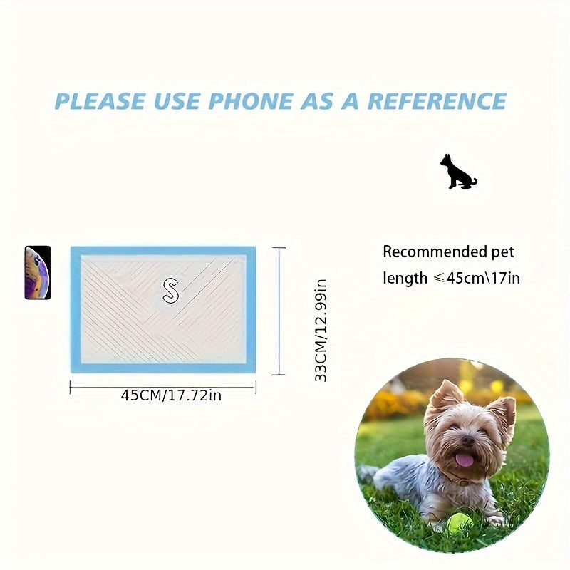 Pañal desechable para perros y gatos con material absorbente de desodorante grueso para entrenamiento de cachorros y gestión de caja de arena