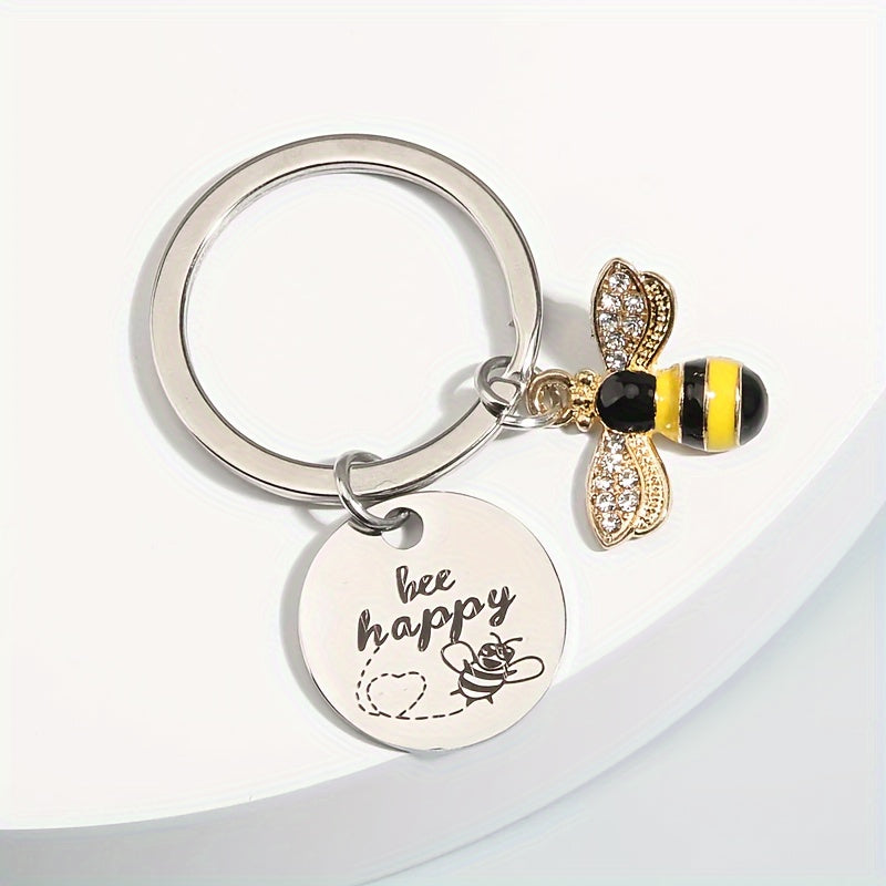 Set of 16 Bee Keychains for Men, Coworker Gifts, Appreciation and Farewell