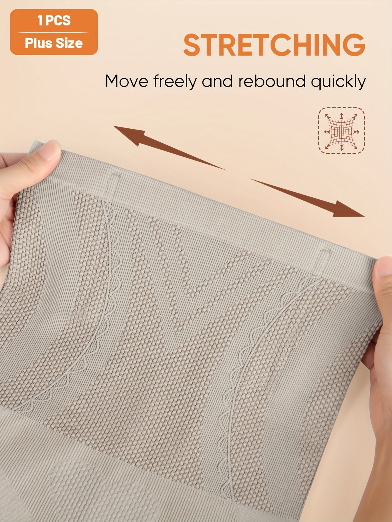 High-Waisted Seamless Shapewear Shorts for Women Tummy Control Butt Lifter Solid Nylon