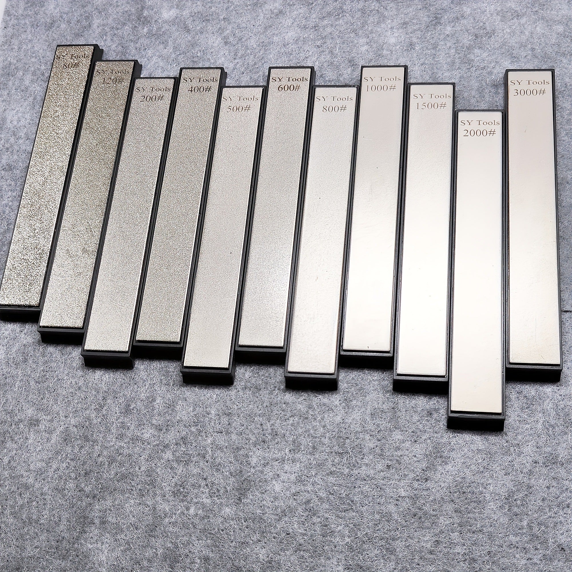 Uy va ochiq havodagi pichoq uchun 1 dona olmos to'g'ralash toshini oling - Pichoqni oson va tez pishirish tajribasi uchun silliq qilib to'g'rang