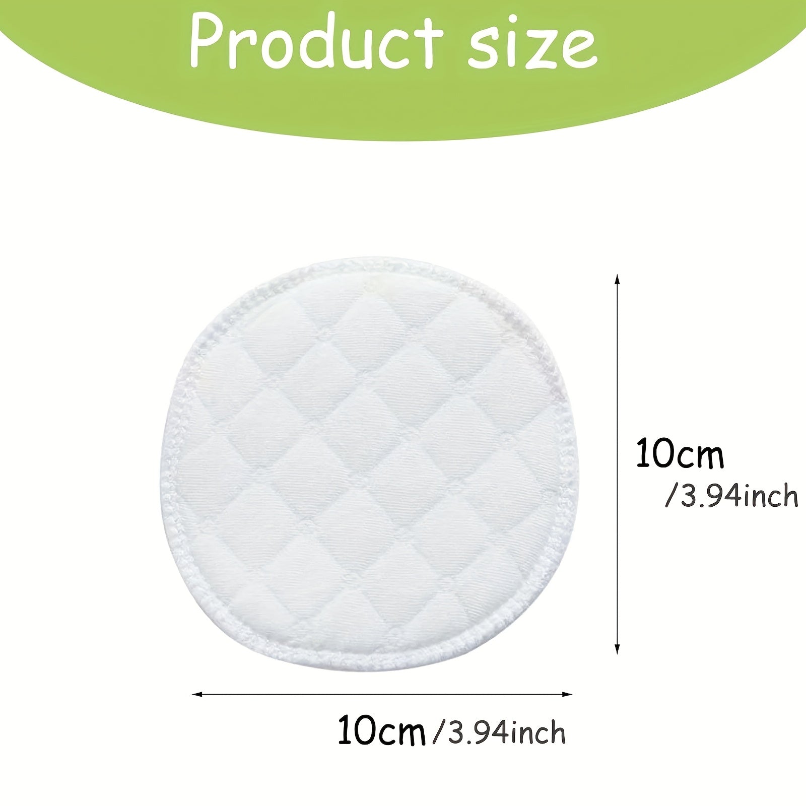 Reusable Nursing Pads for Breastfeeding Mothers Leak-Proof Hypoallergenic Washable 20pcs