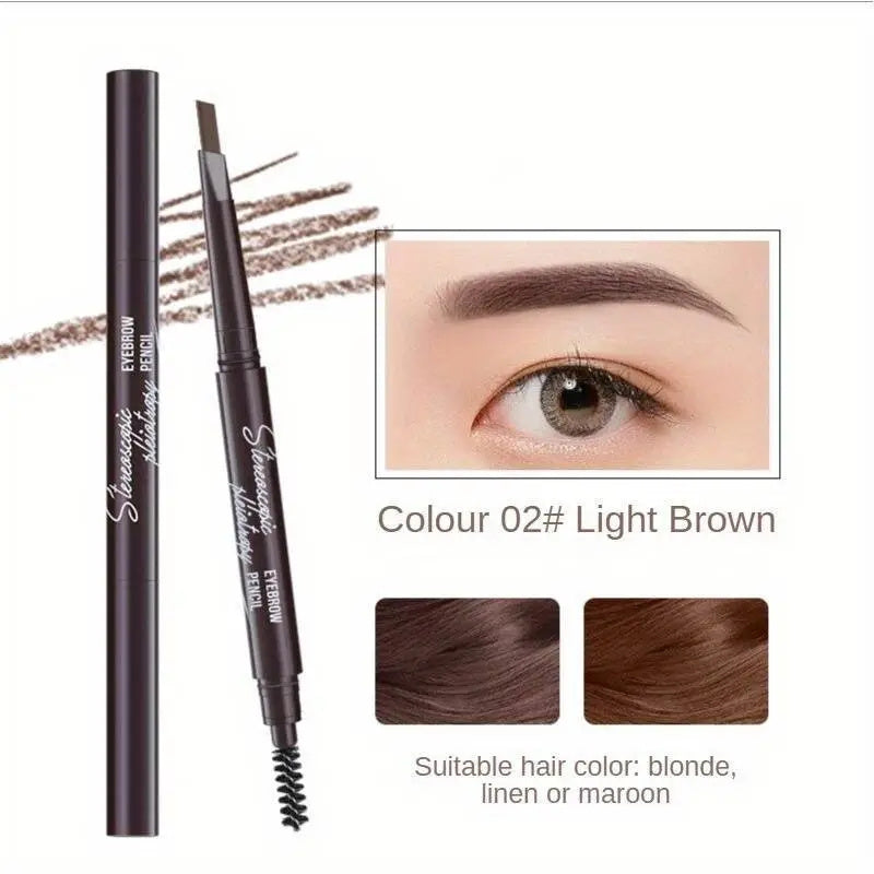 Women's Waterproof Multi-Color Double-Ended Eyebrow Pen