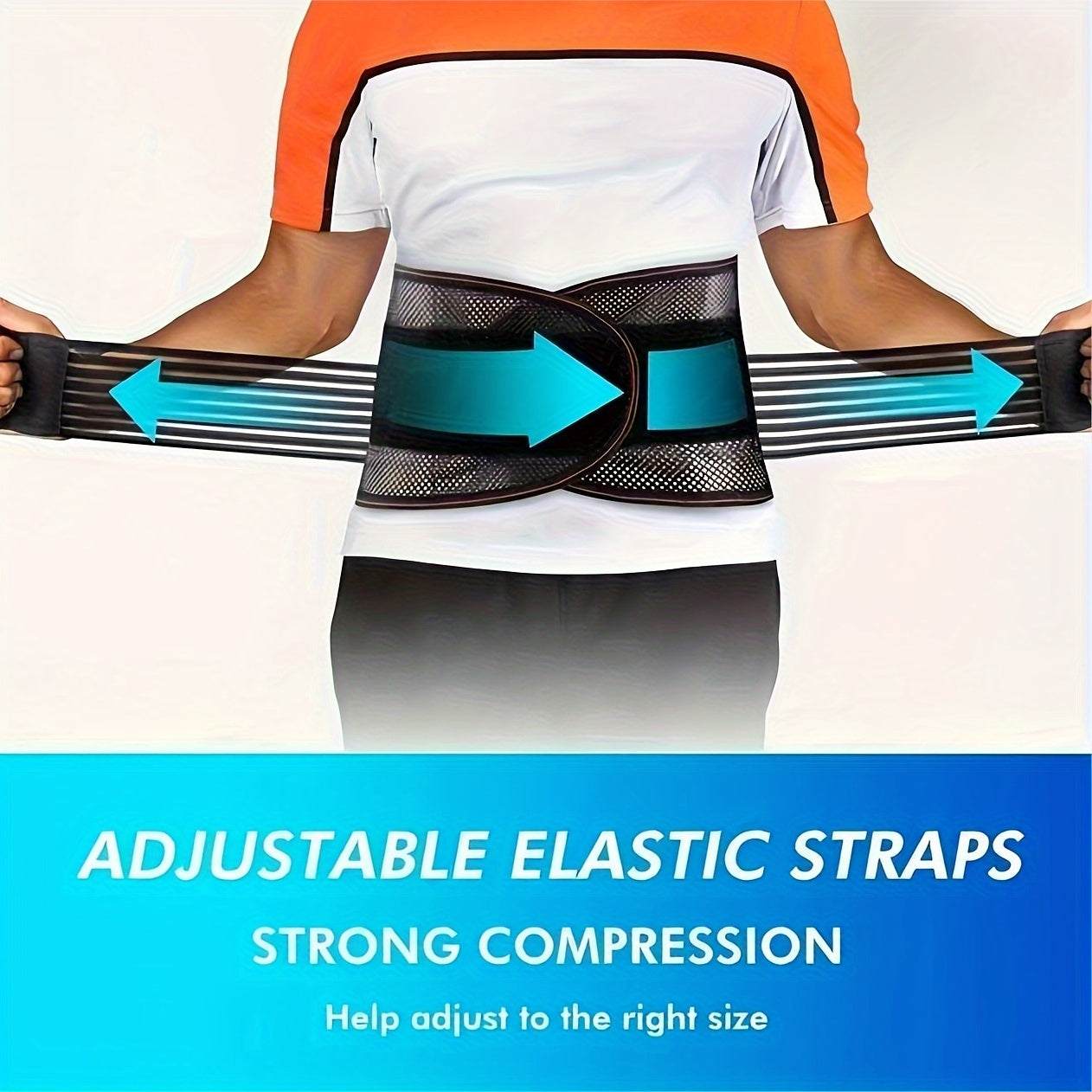Unisex Mesh Waist Trainer Belt with Steel Plate Support for Fitness and Weightlifting