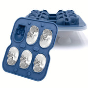 Skull Shaped Silicone Ice Cube Tray for Whiskey Cocktails Chocolate Jello