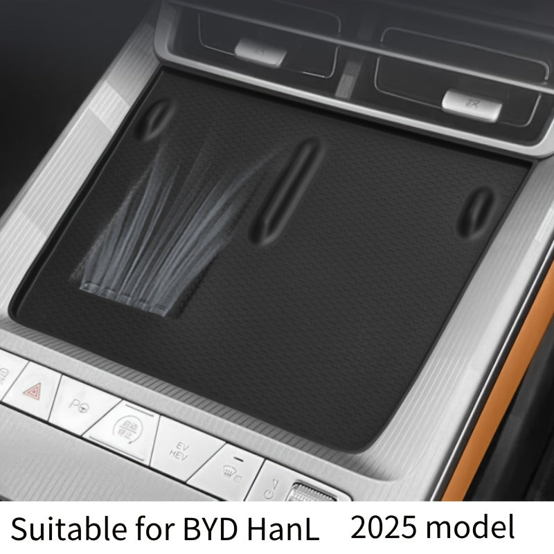 Silicone Dashboard Mat for 25 BYD Han L Car Interior Anti-Slip Protector
