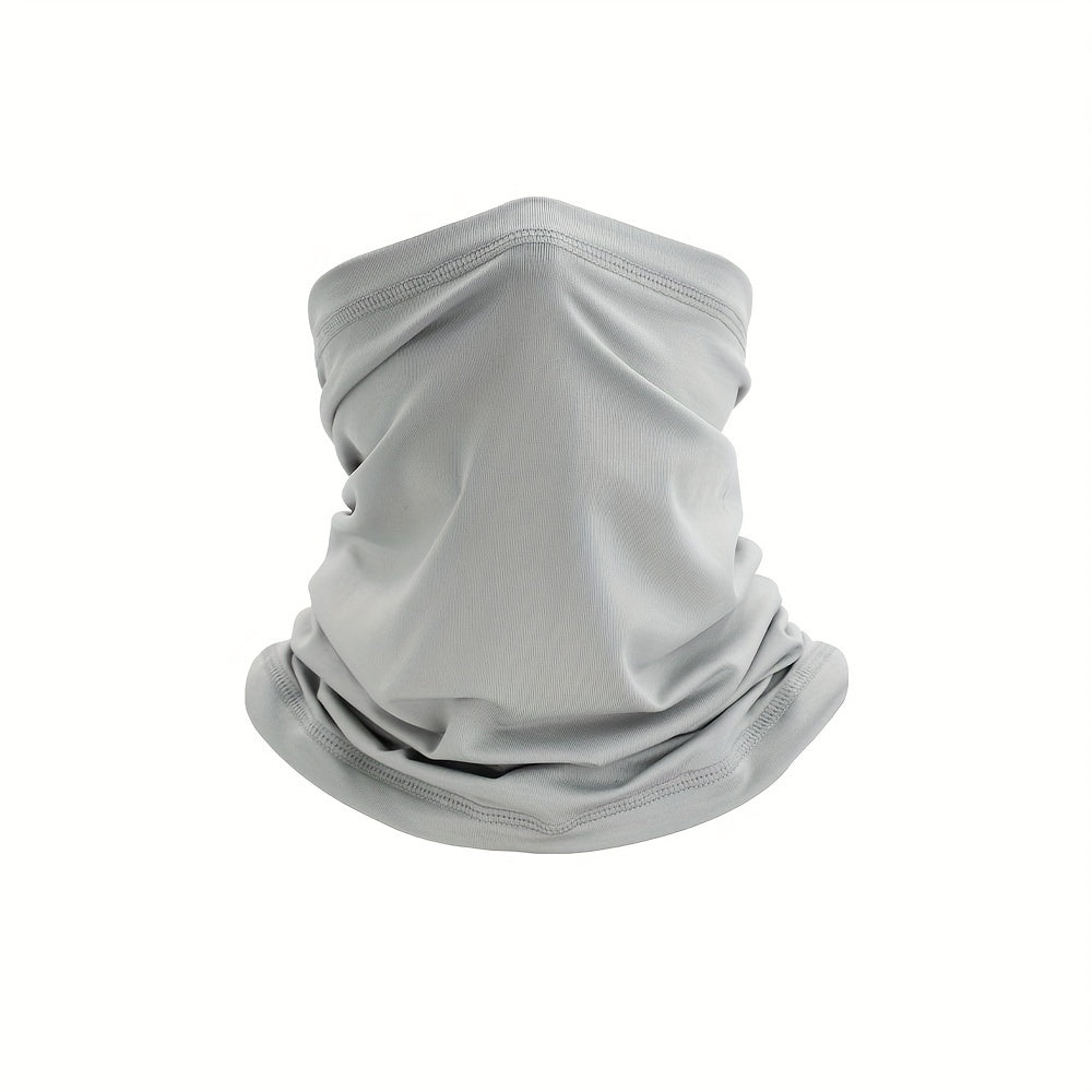 Gaiter facial de cuello reutilizable, transpirable y unisex para motocicleta
