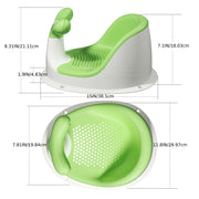 Baby Bath Seat for Toddlers 6 Months Plus Non-Slip Silicone Bathtub Chair