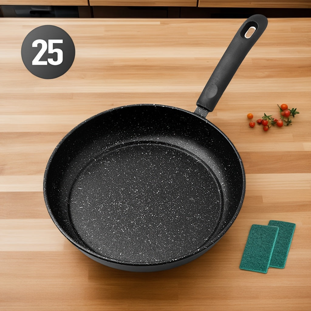 Чугунная сковорода с антипригарным покрытием, безопасна для посудомоечной машины, универсальный кухонный посуд для домашней кухни