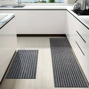 Alfombra de cocina rectangular 1.8m x 0.9m antideslizante, impermeable y resistente al aceite