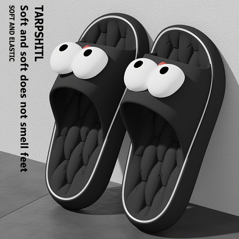 Women's Cartoon Flip-Flops for Summer Outdoor Beach Bathroom Slippers