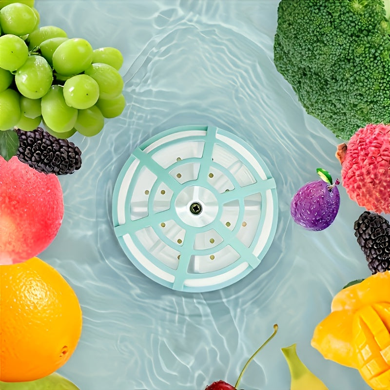 Portativ USB bilan quvvatlanadigan meva va sabzavot tozalagichi pestitsid qoldiqlarini samarali tarzda olib tashlaydi. Yengil yashil doira shaklidagi dizayn va oqim chiqarish joyi bilan. Uy sharoitida foydalanish uchun ideal. Kichik va samarali