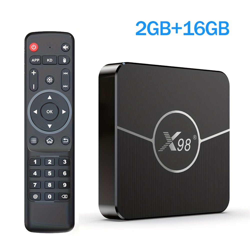 Smart TV Box Android 11 4K Support H.265 AV1 Dual WiFi Media Player