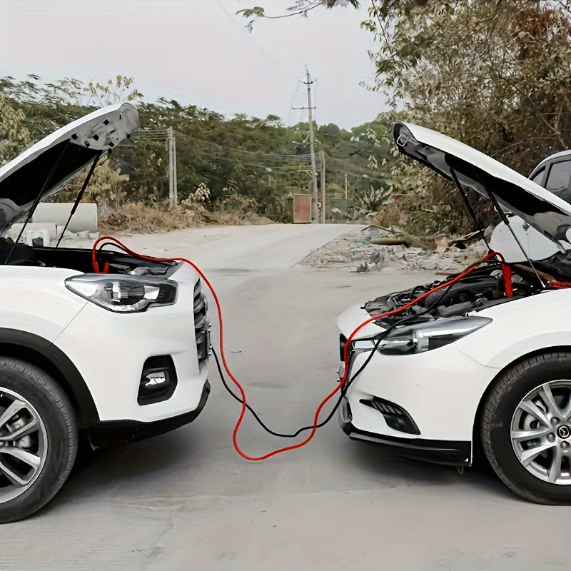 Клеммы для автомобильных аккумуляторов из меди, аварийные кабели-перемычки для аккумуляторов 50-60А