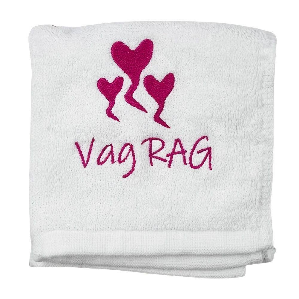 Cotton Heart Kitchen Towel Square 1g/㎡ Knit Fabric Valentine's Day Wedding Gift for Girlfriend