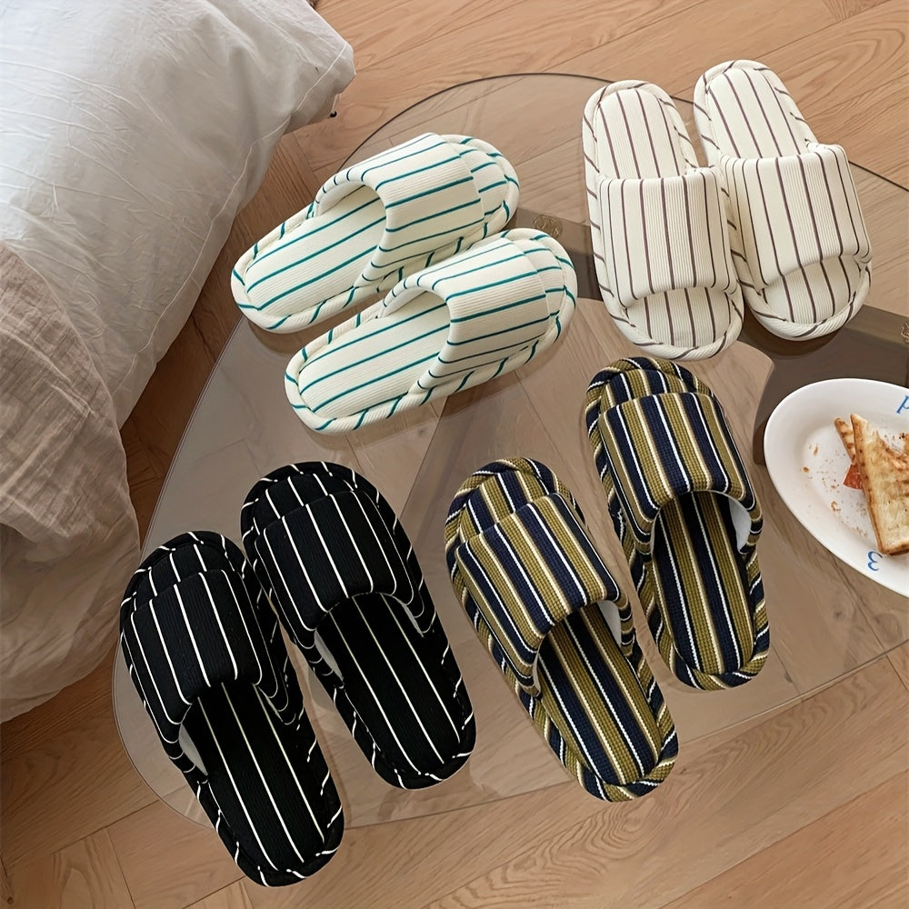 Women's Indoor Slip-On House Shoes All-Season Non-Slip Cushioned Comfort