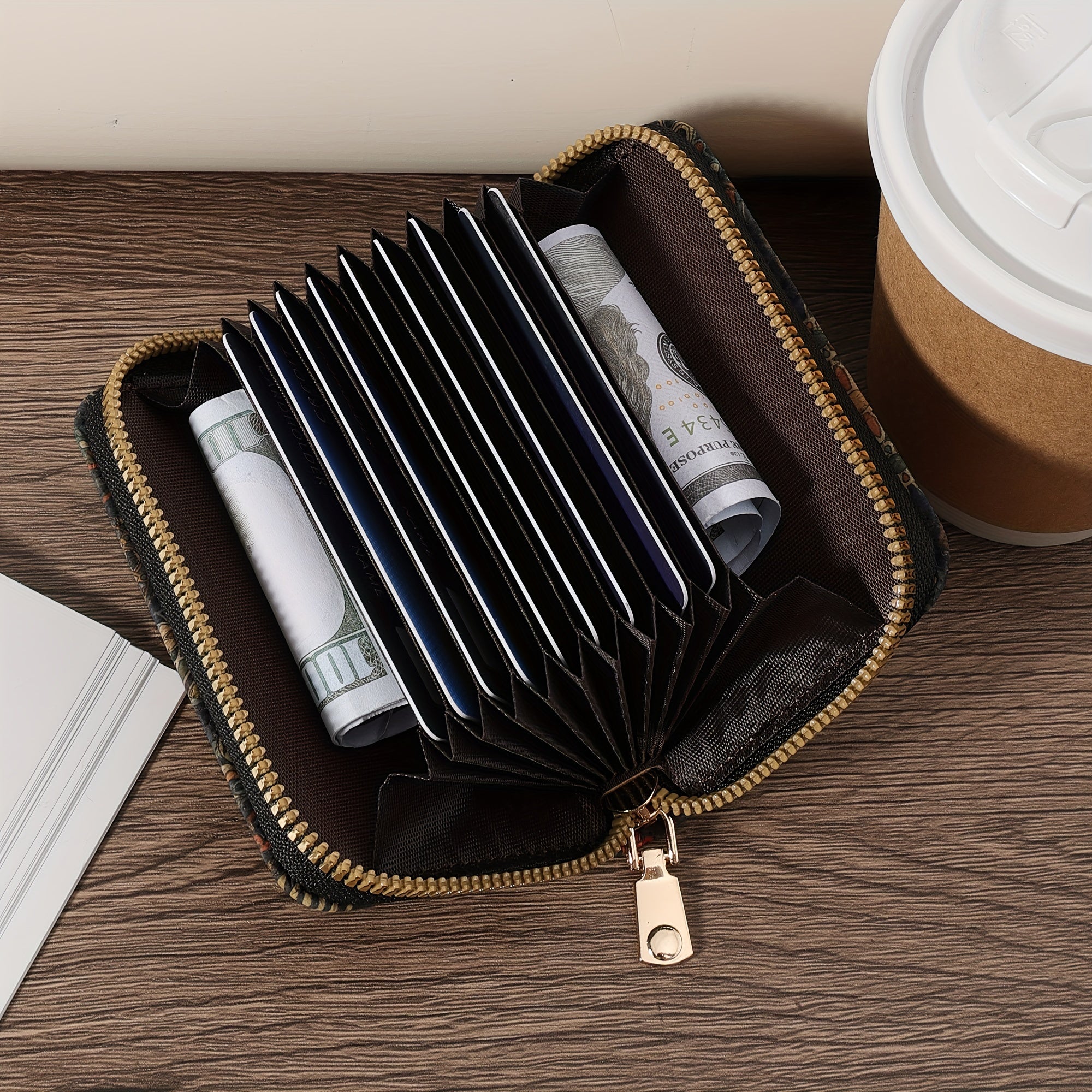 Ayollar uchun minimalistik qisqa hamyon, zipli, tasodifiy clutch tangalar sumkasi, zamonaviy nylon qopqoq.