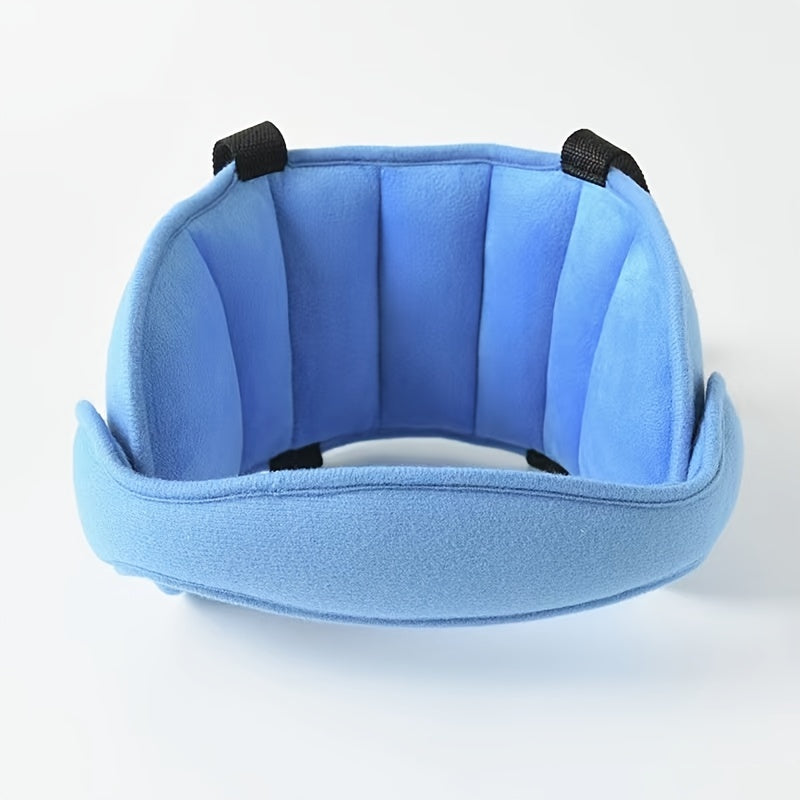 Supportive Travel Pillow for Head and Neck, Memory Foam, Grey Pink Blue