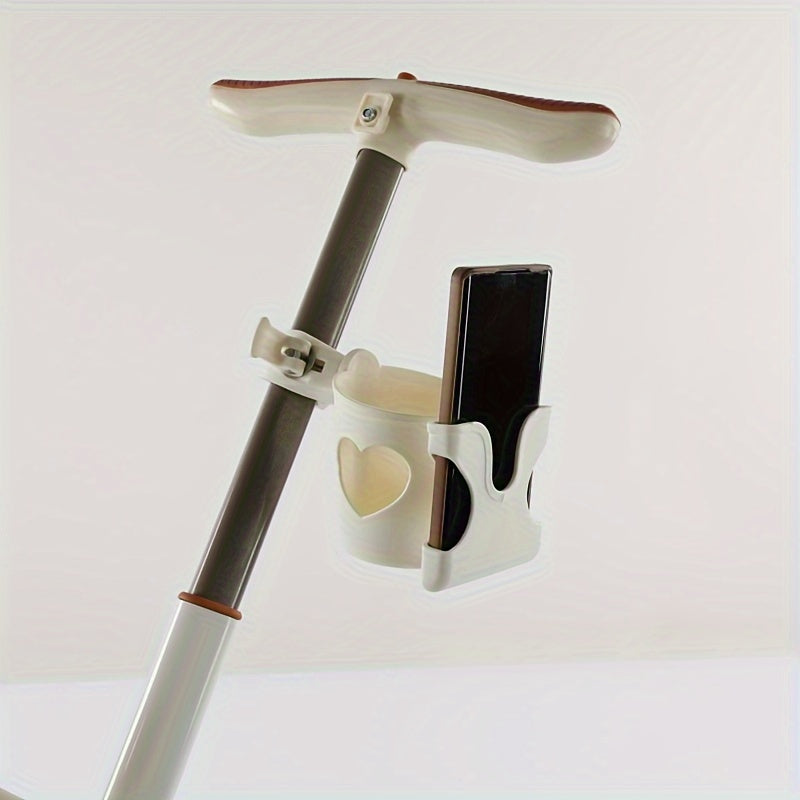 Organizador universal 2 en 1 para cochecito con ranura para teléfono y portabotellas