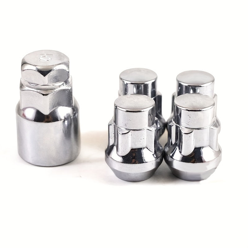 4+1 Car Anti-Theft Wheel Hub Screw Sleeve Tool M12x1.5 M12x1.25 M14x1.5