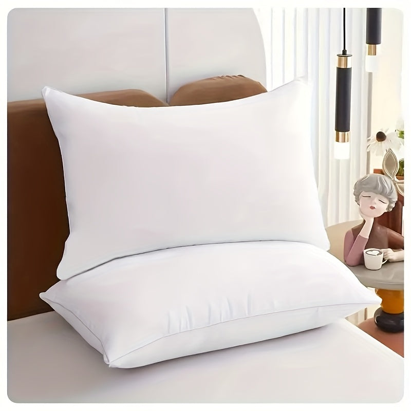 White Pillowcases Set for Bed Sofa Breathable Soft High-Quality Fabric