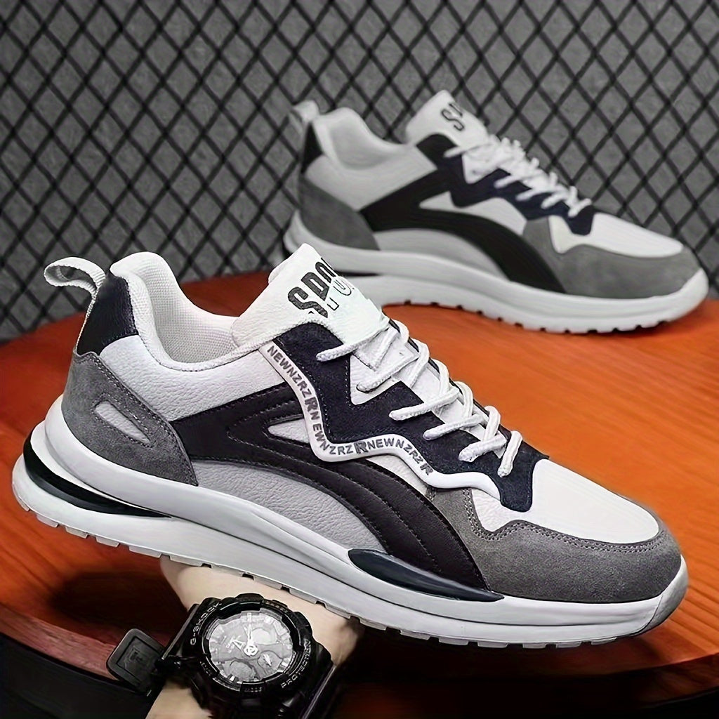 Zapatos deportivos ligeros para hombre, zapatillas casuales con buena tracción, antideslizantes y resistentes al desgaste