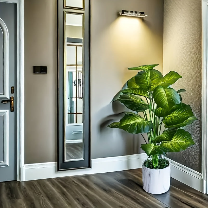 Artificial Plant Lifelike Money Plant for Indoor Outdoor Gardens and Weddings