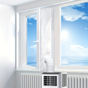 Portable Air Conditioner Window Kit with Seal and Fasteners for Easy Installation