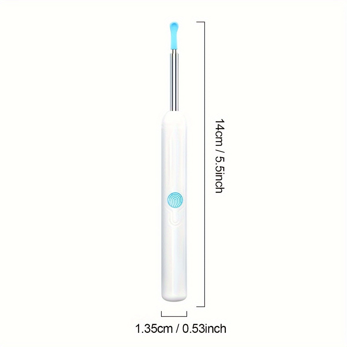 USB zaryadlash bilan qayta zaryadlanuvchi LED quloq mumini olib tashlash to'plami, vizual quloq tozalash vositasi, bir nechta ucliklar va tozalash cho'tkalari o'z ichiga oladi.