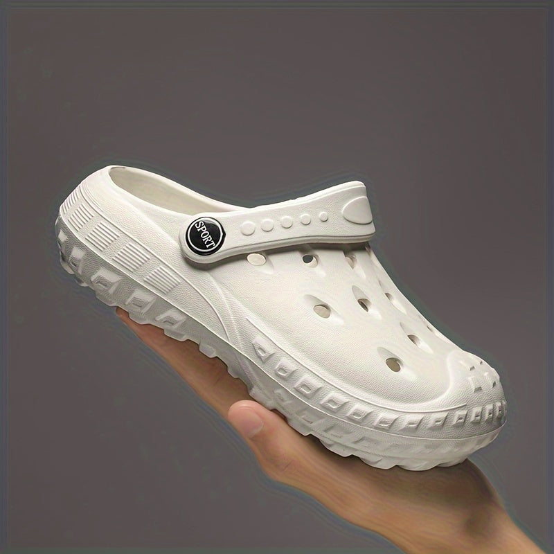 O'g'il bolalar uchun kulrang EVA klogslar, kundalik, sirg'alishga qarshi, nafas oladigan, tashqi va ichki makon uchun bolalar poyabzali