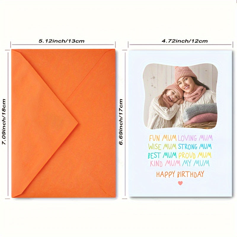 Ona uchun shaxsiylashtirilgan vintage onalar kuni kartasi - shirin, kulgili va esda qolarli salom, noyob qo'lda tayyorlangan uslubda, tug'ilgan kunlar va maxsus tadbirlar uchun ideal