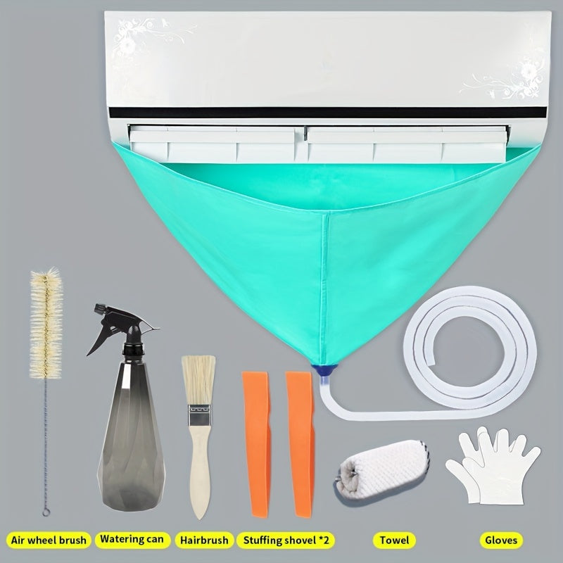 PVC Air Conditioner Cleaning Kit with Drain Hose and Tools