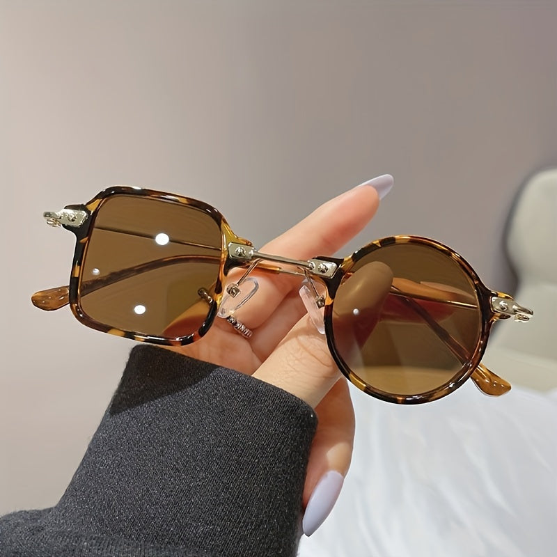 Gafas de sol unisex con tinte retro y protección antirreflejos para fiesta de disfraces y club