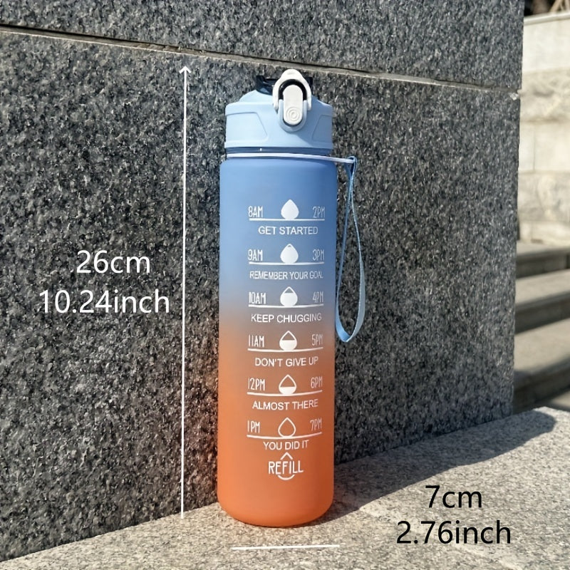 750ml BPA-Free Water Bottle for Sports Outdoor Activities Hiking Camping Fitness