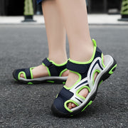 Детские летние водные сандалии для мальчиков и девочек, повседневные уличные спортивные