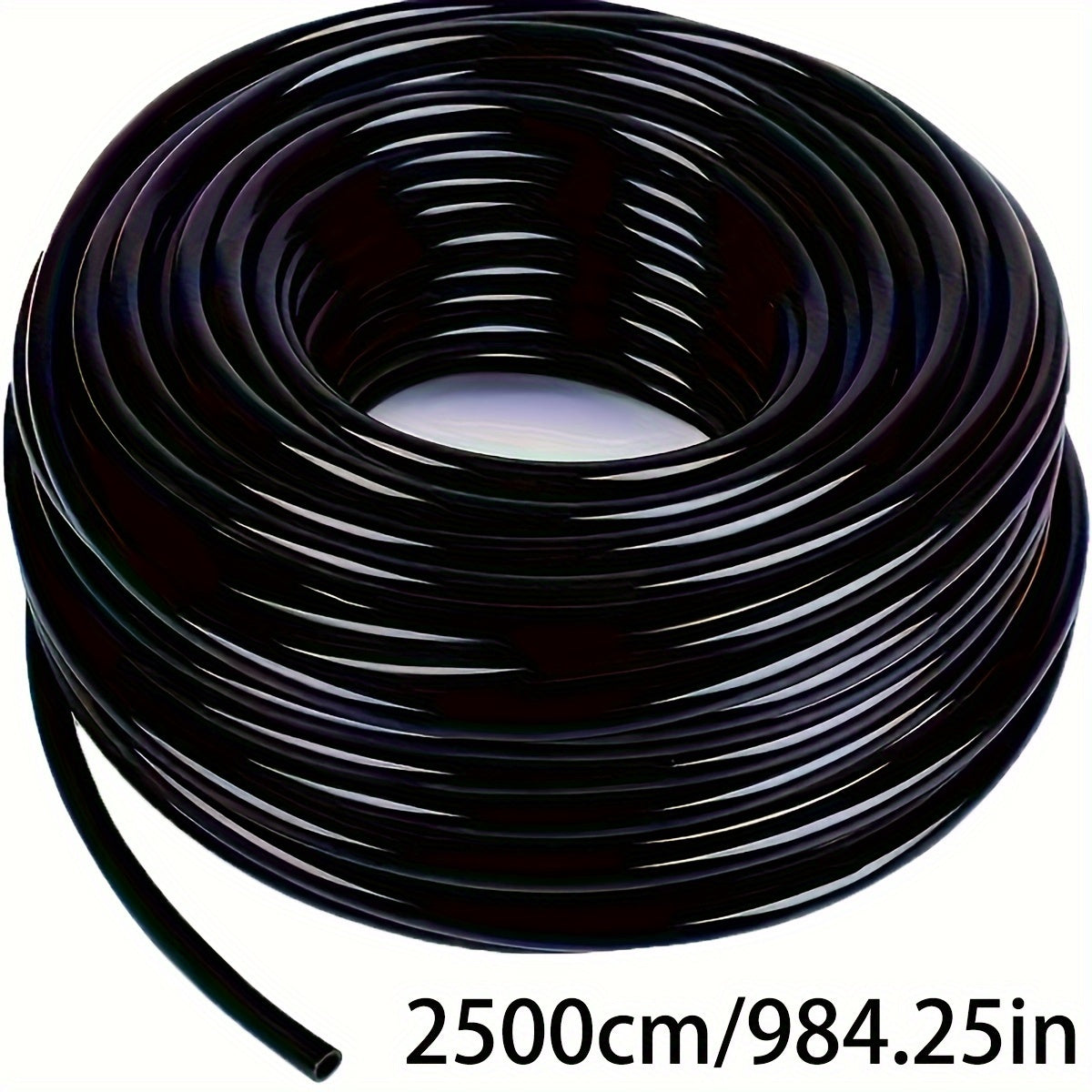 1/4 Inch PVC Drip Irrigation Tubing for Garden Watering Outdoor Patio