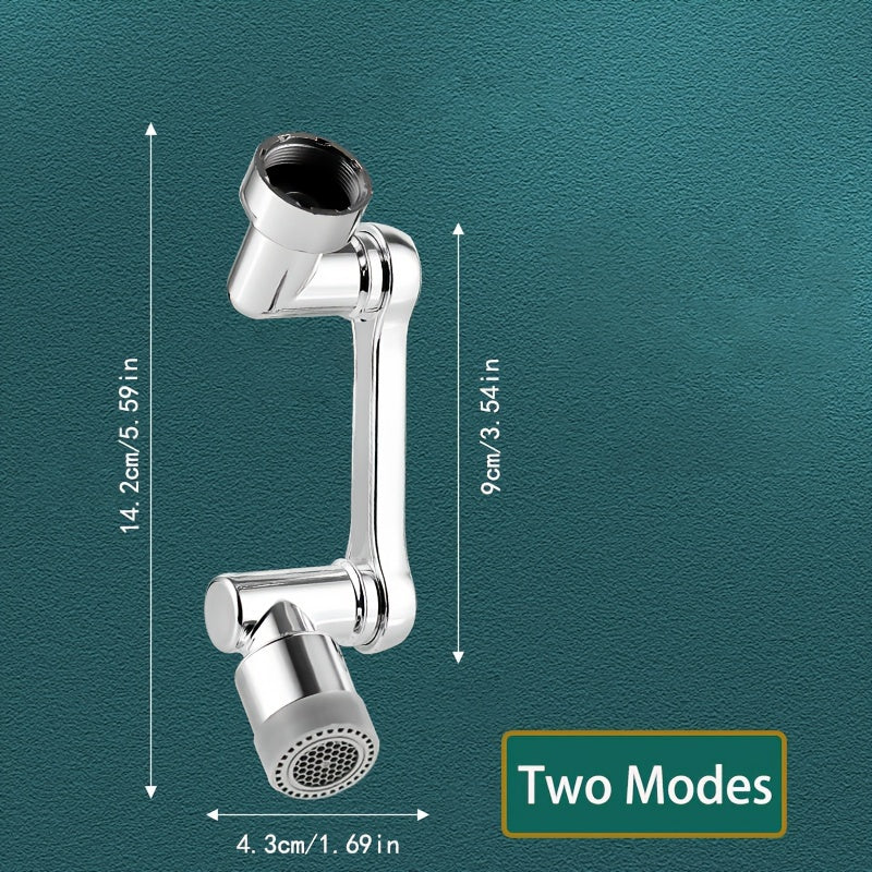 Splash-Proof Water Nozzle with 1080-Degree Rotation for Mechanical Arms