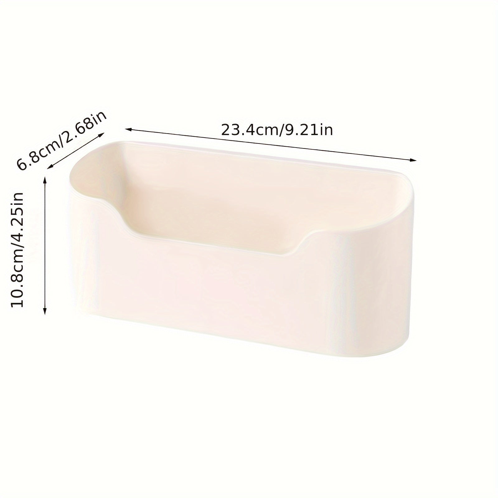 Wall Mounted Storage Organizer No Drill Adhesive Door Mount Kitchen Bathroom Plastic Rack