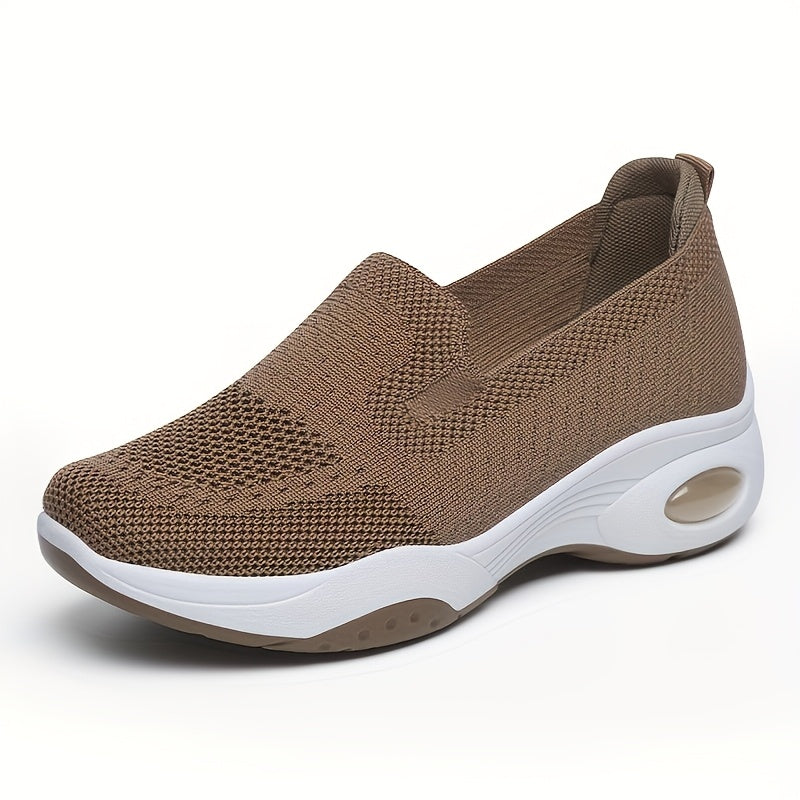 Women's Mesh Sneakers with Air Cushion Support for Casual and Outdoor Use