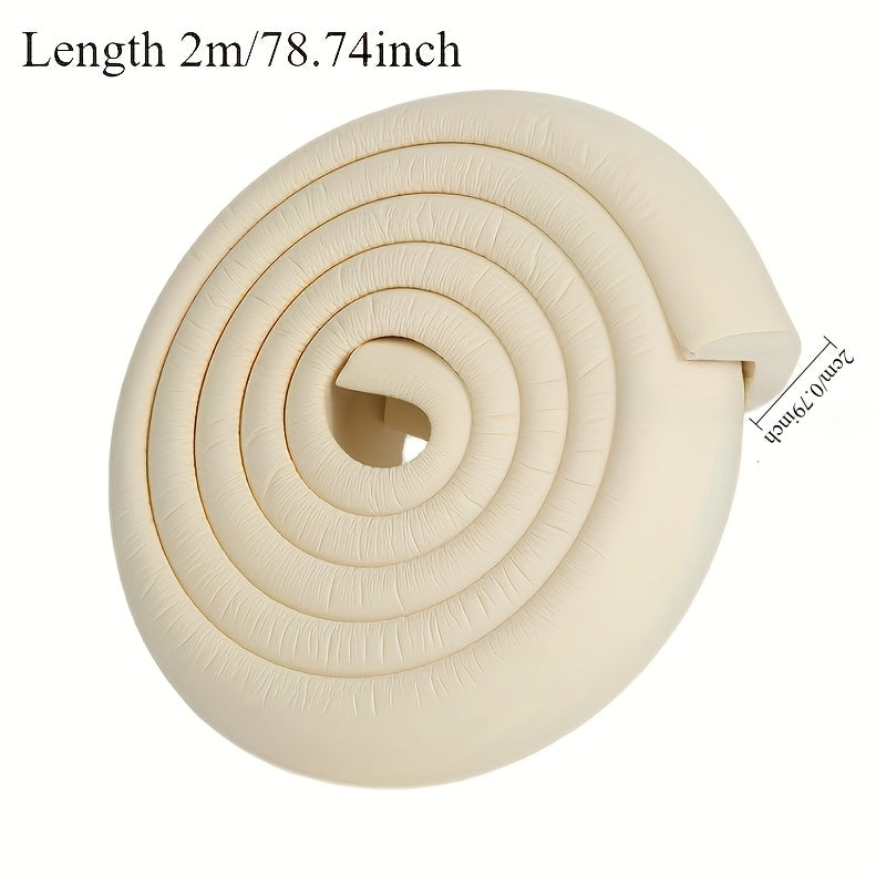 Silicone burchak himoyachisi 200cm o'z-o'zini yopishtiradigan bolalar uchun xavfsizlik bumpersi mebel uchun