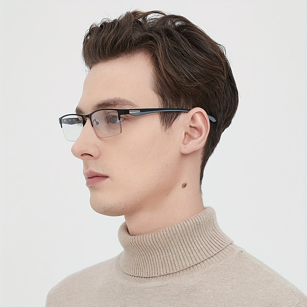 Мужские и женские мультифокальные фотохромные очки для чтения из титана TR90