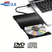 USB 3.0 Portable DVD/CD Player for Laptop Desktop Windows Linux Mac iOS