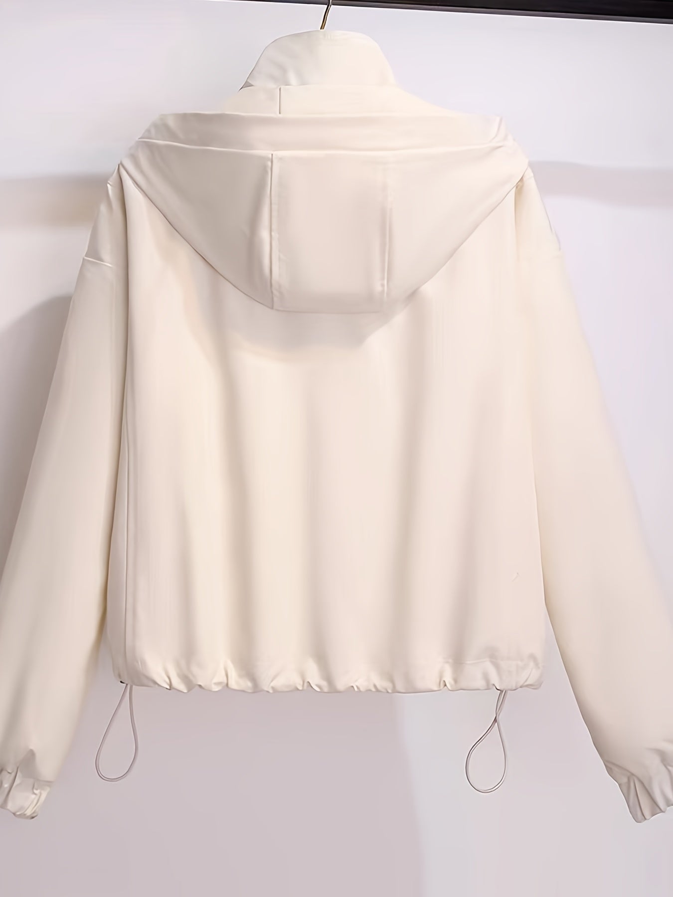 Women's Windbreaker Jacket Lightweight Polyester Casual Spring Fall 2024