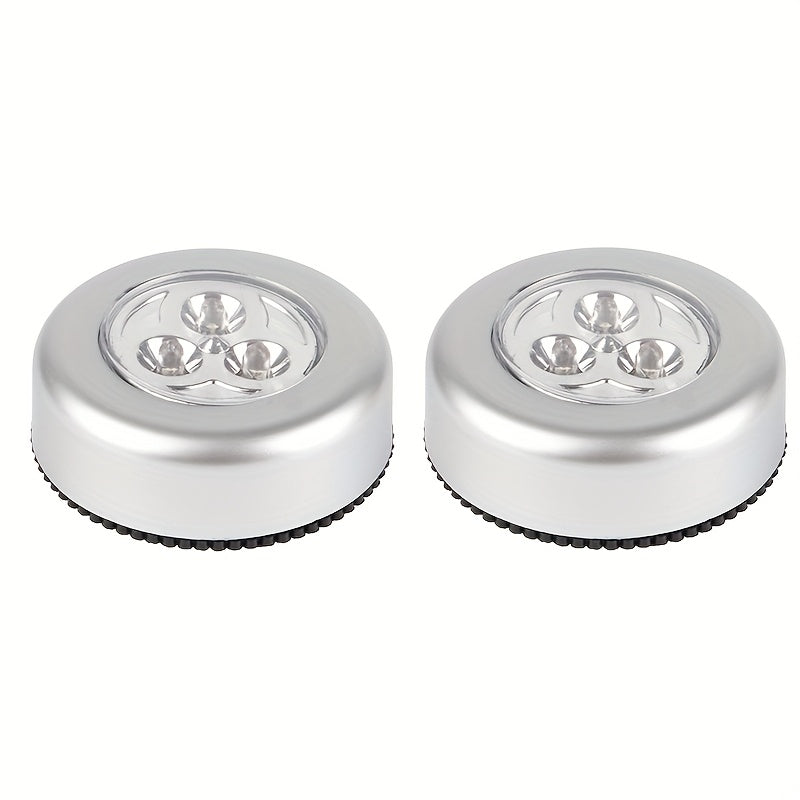 Cordless LED Touch Light Battery Powered 1/2/5pcs Magnetic Stick-on for Home Kitchen Bathroom