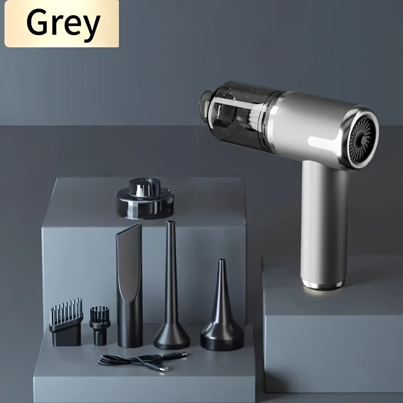 Wireless Handheld Car and Home Vacuum Cleaner with Strong Suction and Dusting Brush