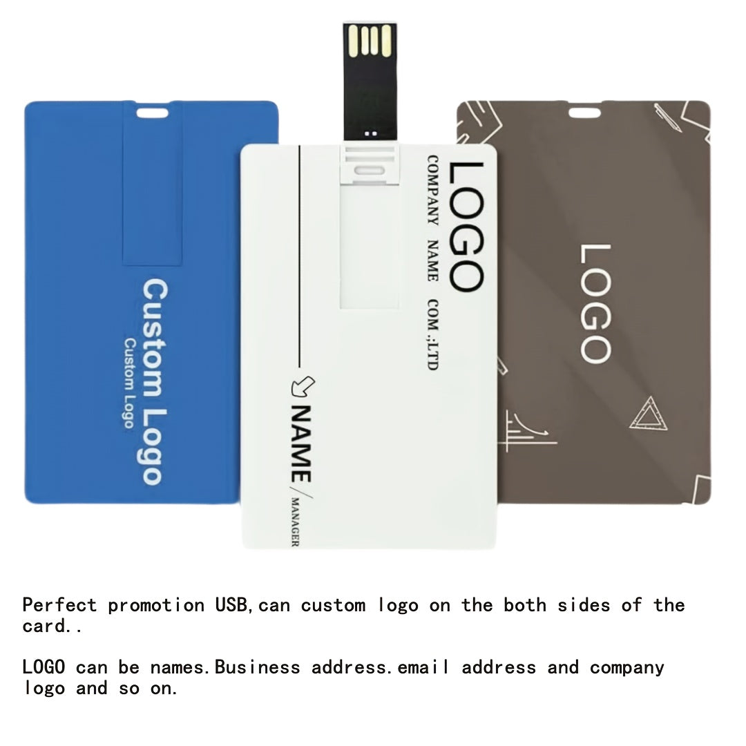 Memorias USB personalizables 16GB 32GB 4GB 8GB Plástico blanco con acentos en azul y rojo