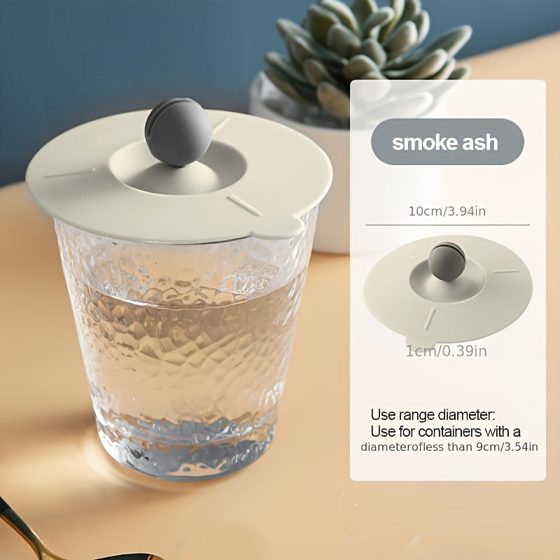 Tapas de silicona de grado alimentario, cubiertas para bebidas a prueba de fugas, tapas herméticas para tazas