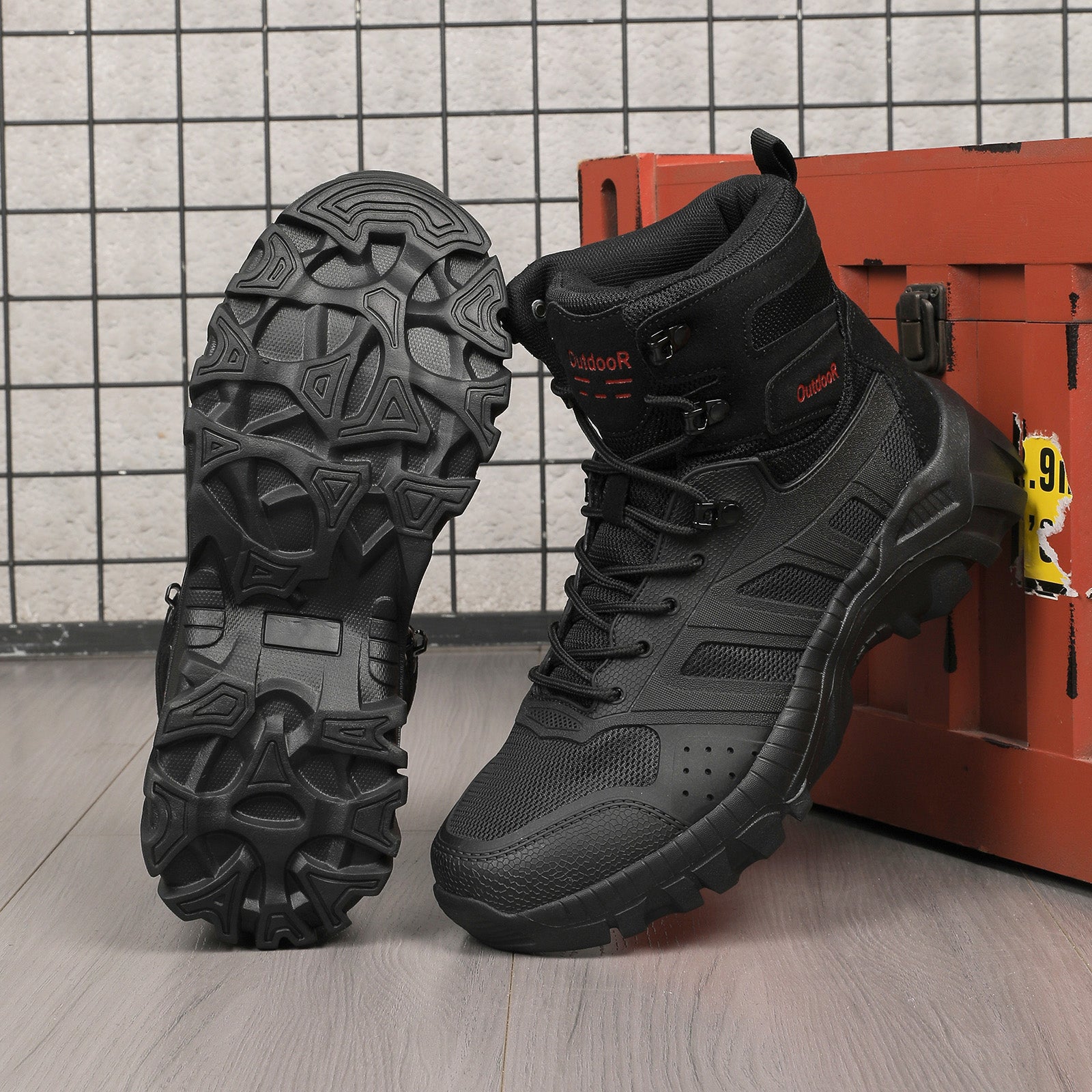 Women's Autumn Winter Tactical Boots Slip-Resistant Durable Lightweight